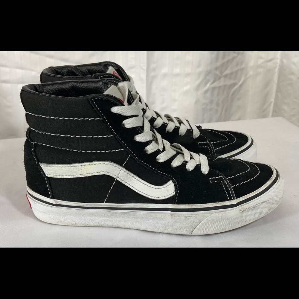 Vans Sk8-Hi Black/White Skate Shoes